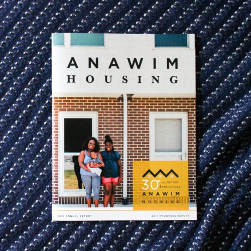 Anawim Housing annual report cover