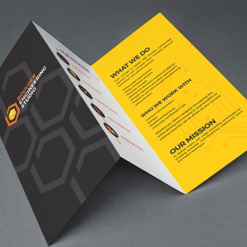 Boulder Engineering Studio brochure design