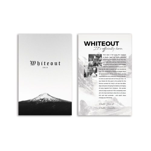 Whiteout flyer