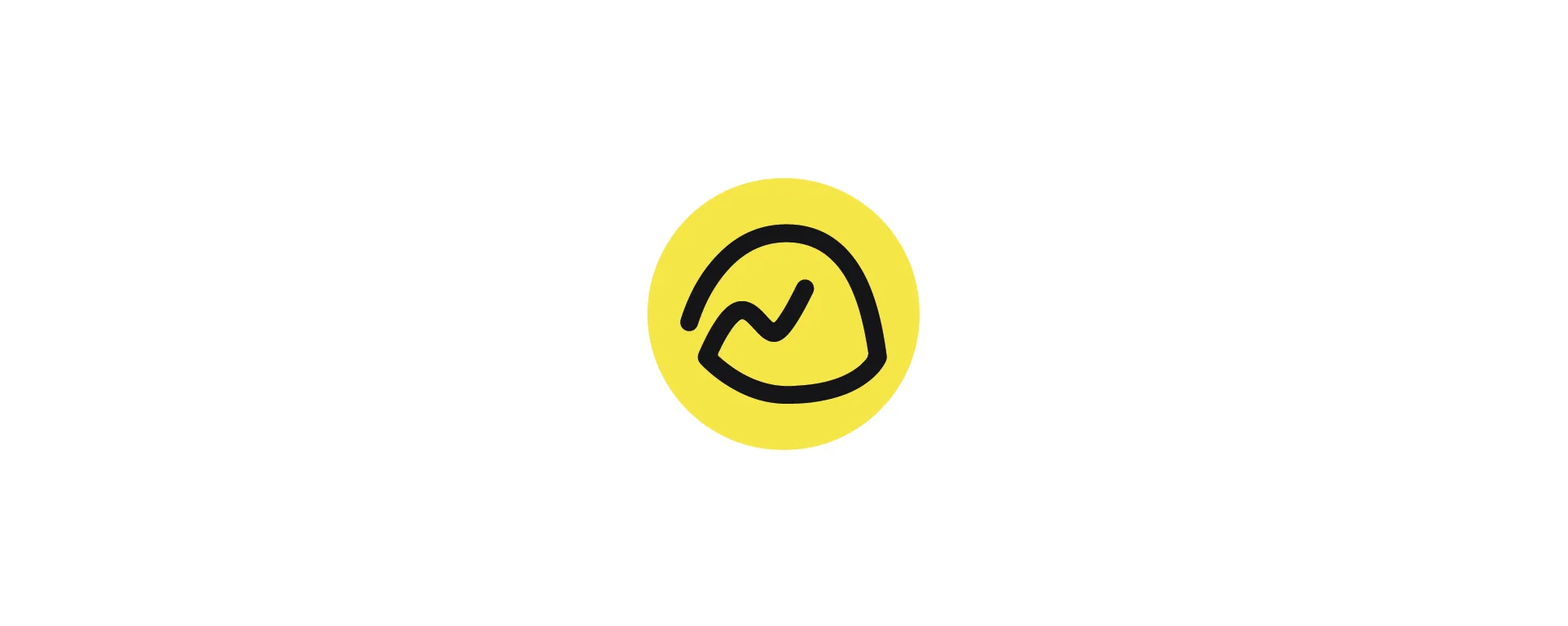 Basecamp new logo design, minimalist yellow icon