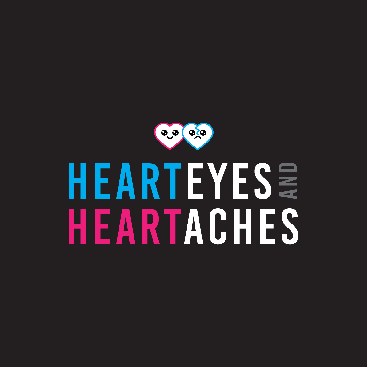 Heart Eyes and Heart Aches logo