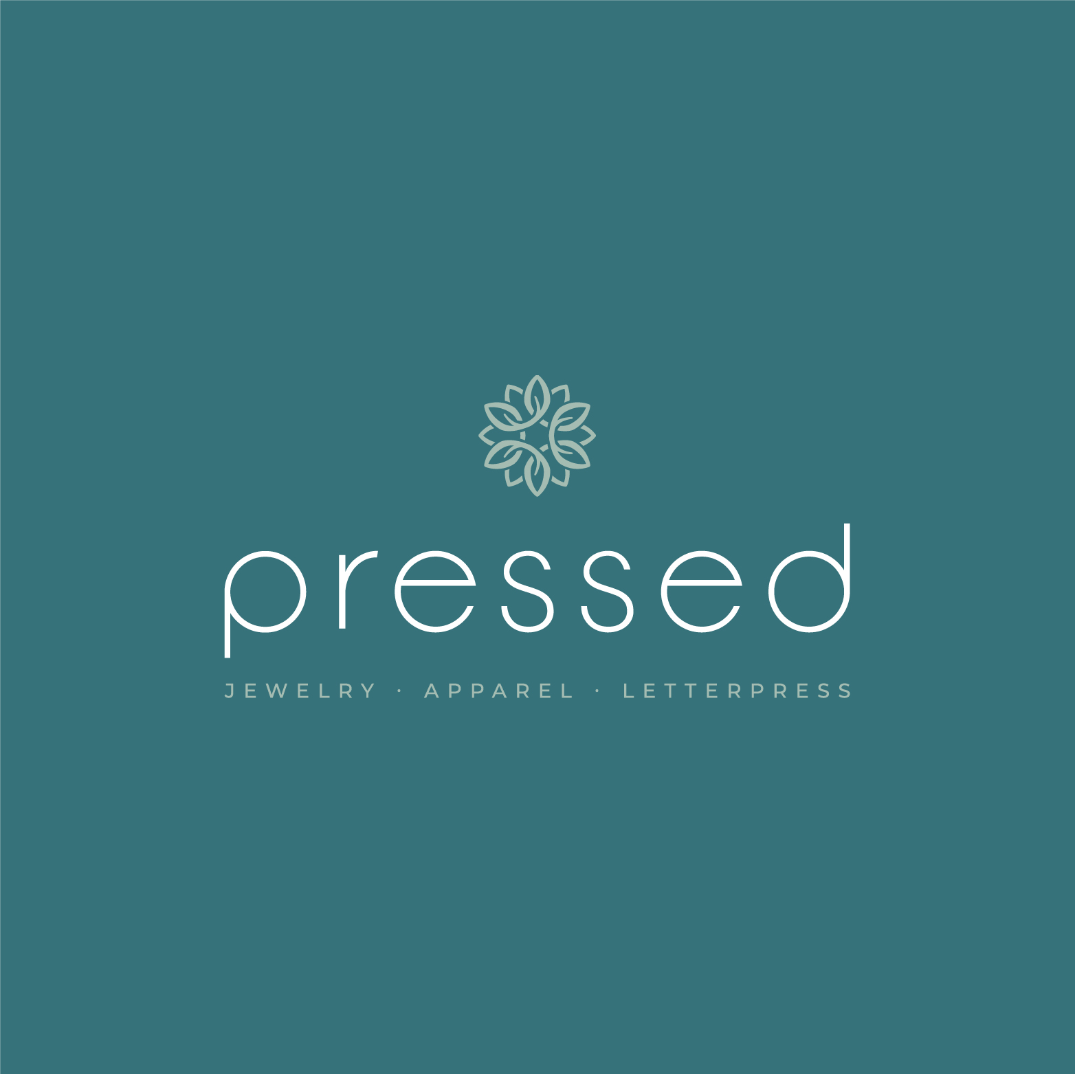 Pressed logo