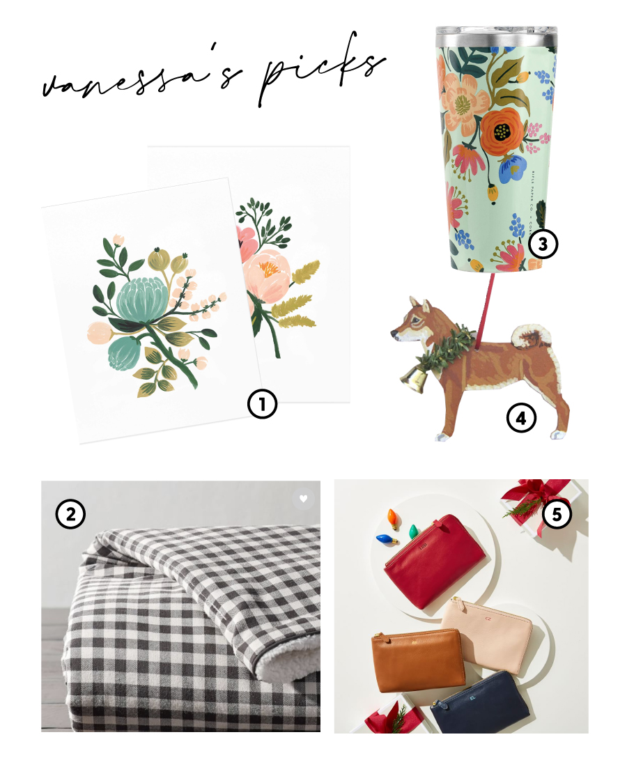 Vanessa's holiday gift guide