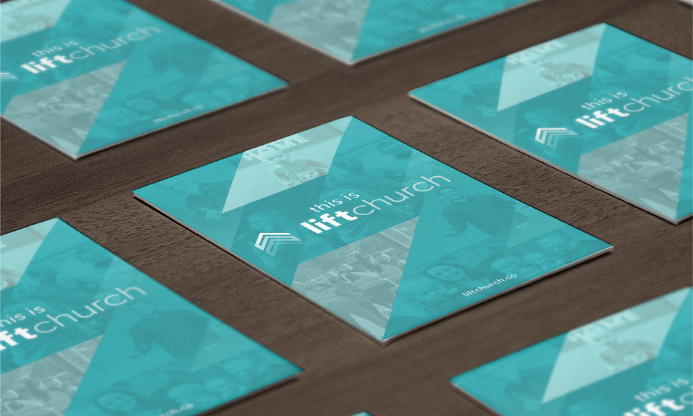 Lift Church booklets cover design