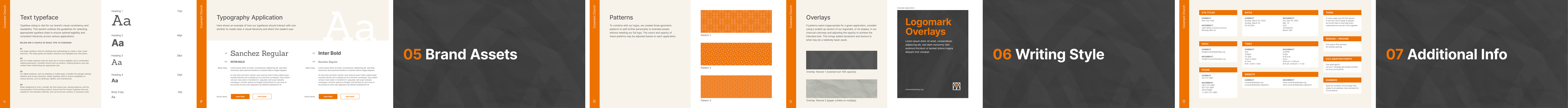 convenant brandguidelines row 1 03 at TwoTone Creative