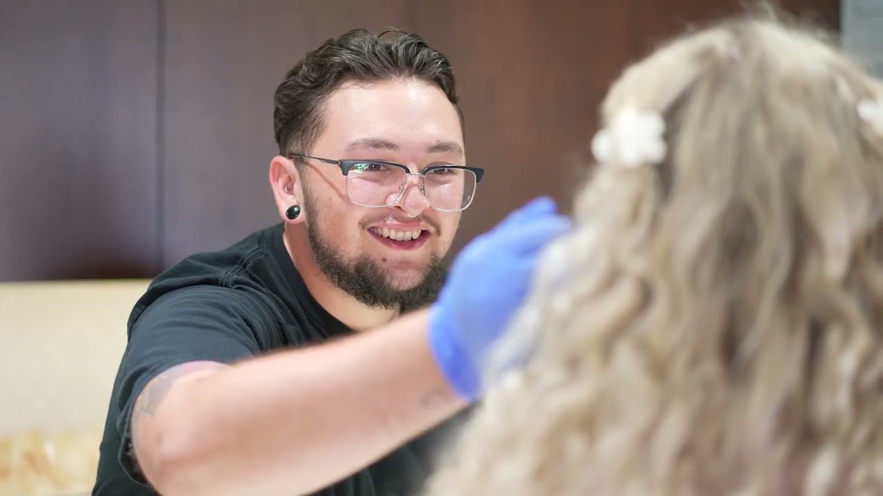 mint piercing hero video thumbnail at TwoTone Creative