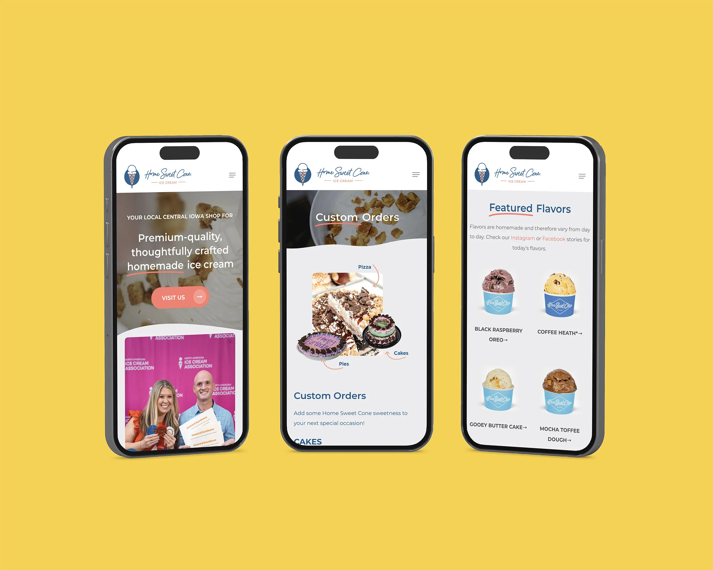 phone mockup optimized copy at TwoTone Creative