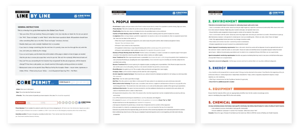 tt case study corteva mockups line by line at TwoTone Creative