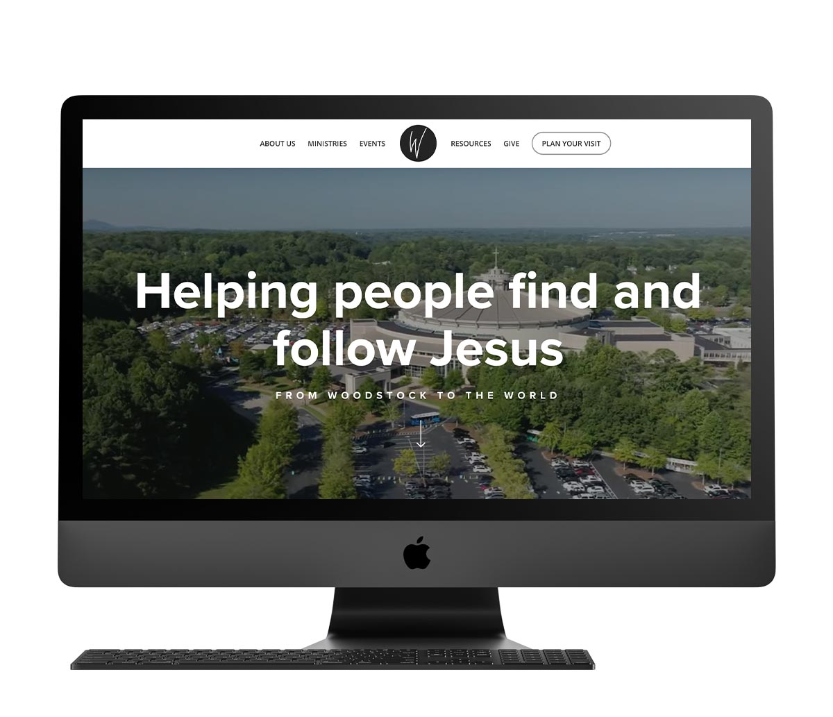 twotone creative web page mockup woodstock v1.1 at TwoTone Creative