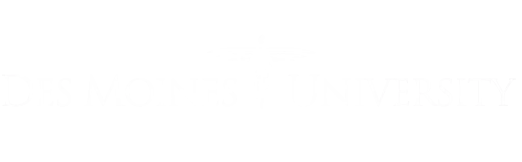 des moines university logo horizontal white scaled 1 e1770222056490 at TwoTone Creative