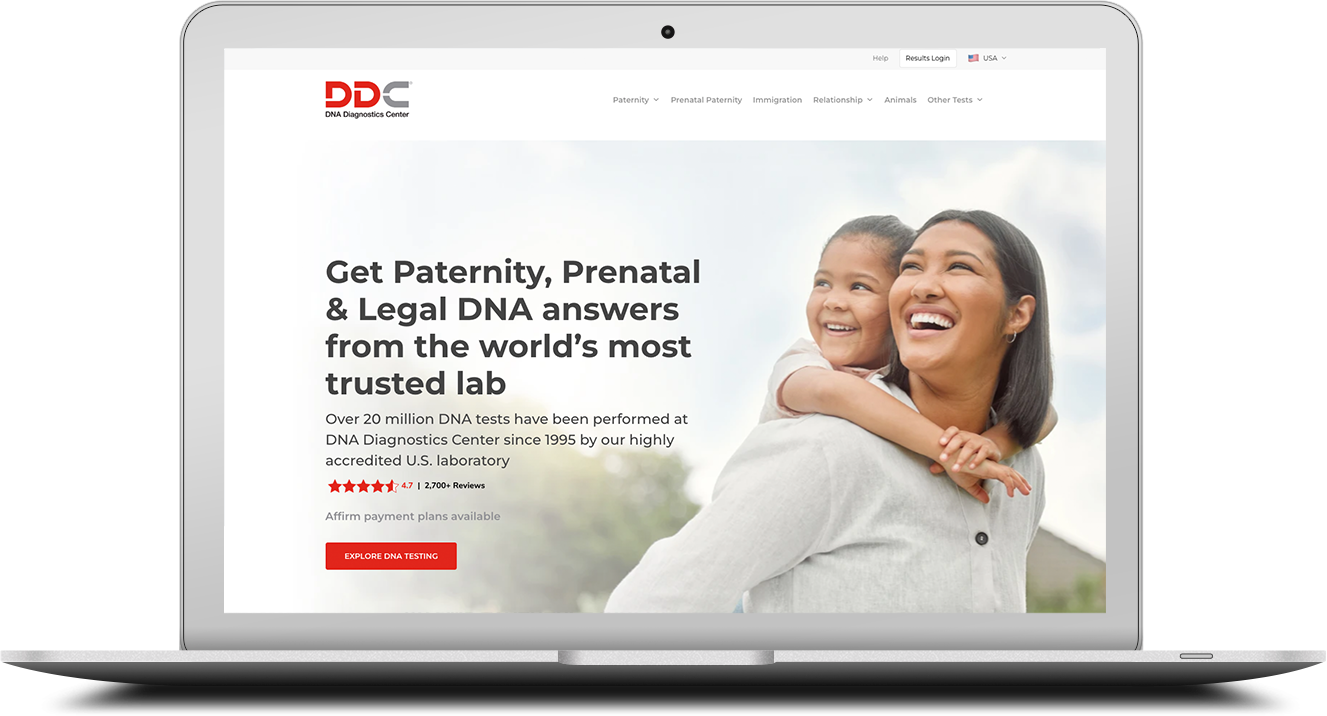 ddc website mockup at TwoTone Creative