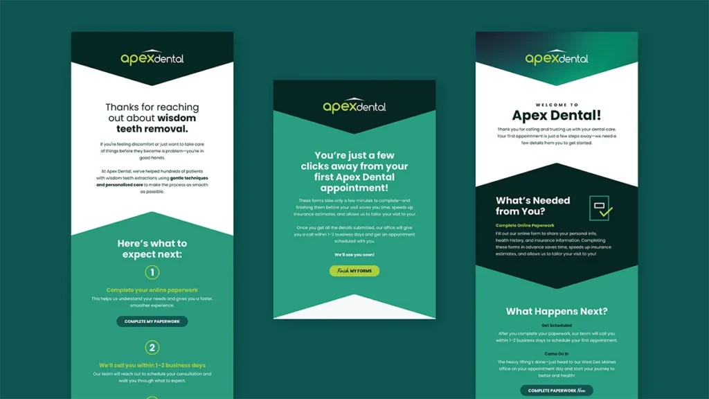 tt mockups apex email at TwoTone Creative