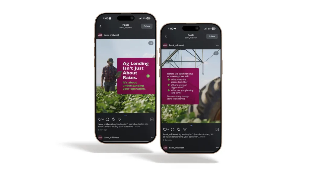 TT Case Studies Bank Midwest Social1 at TwoTone Creative