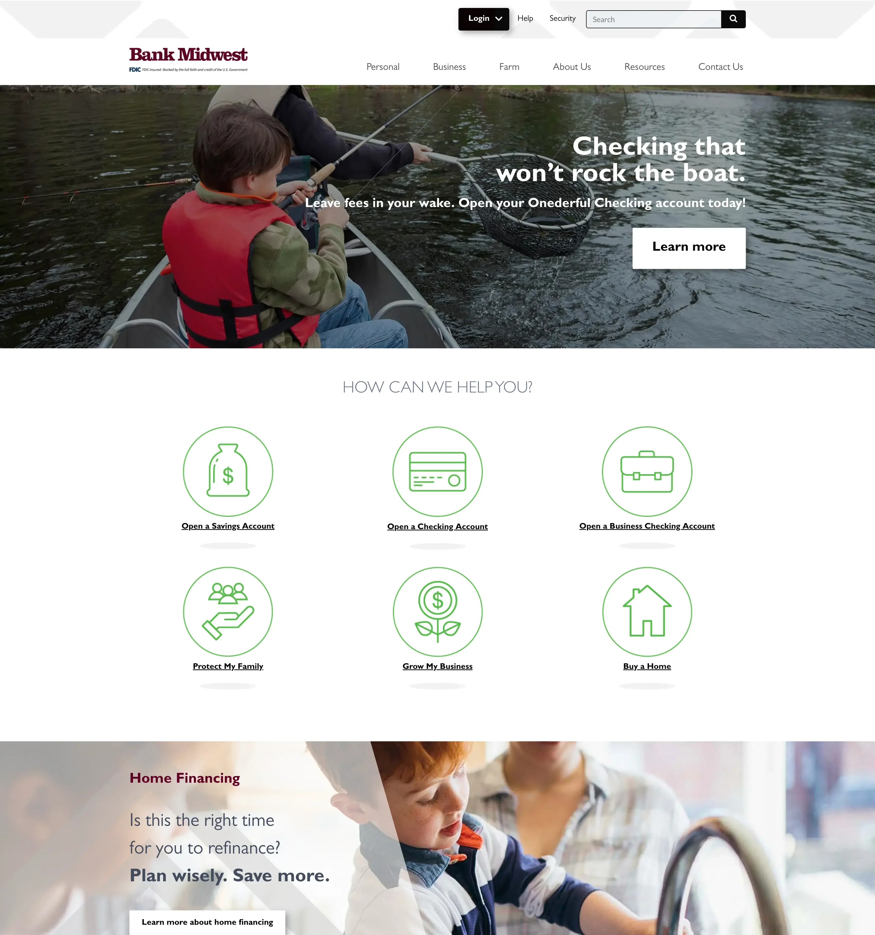 website BEFORE bank midwest case study e1775221471439 at TwoTone Creative