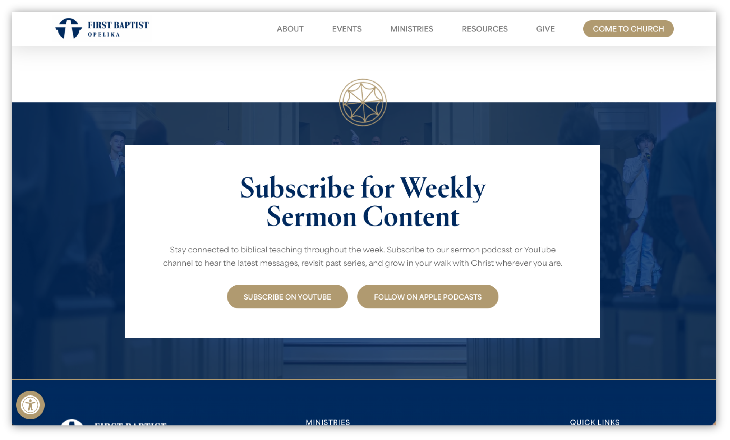 website section subscribe case studies opelika at TwoTone Creative