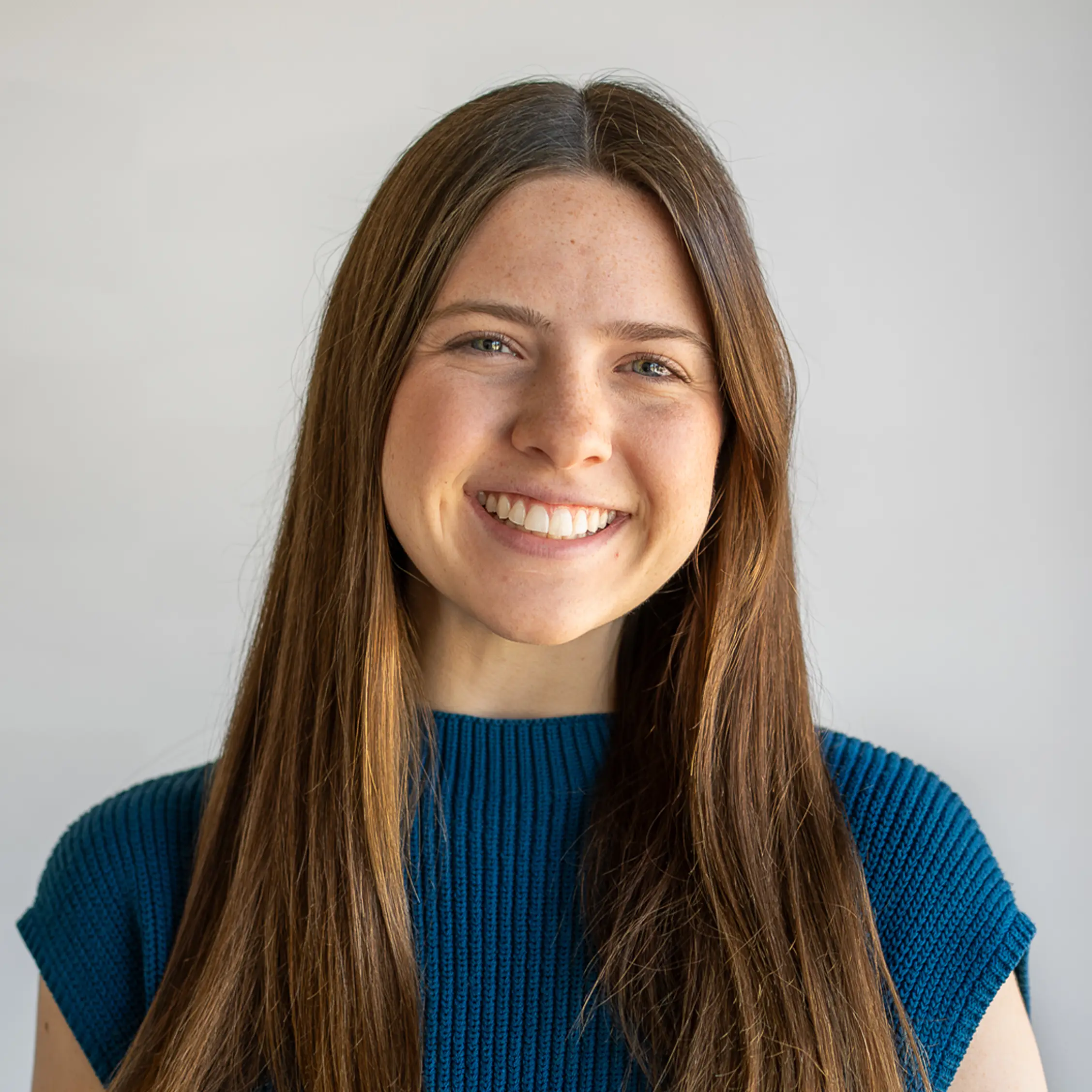 Andie Guely headshot at TwoTone Creative